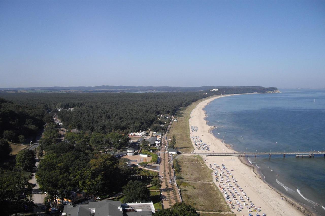 Balkon, Gratis Nutzung Vom Ahoi Erlebnisbad Und Sauna In Sellin - Residenz Strandeck Fewo01 Герен Екстер'єр фото