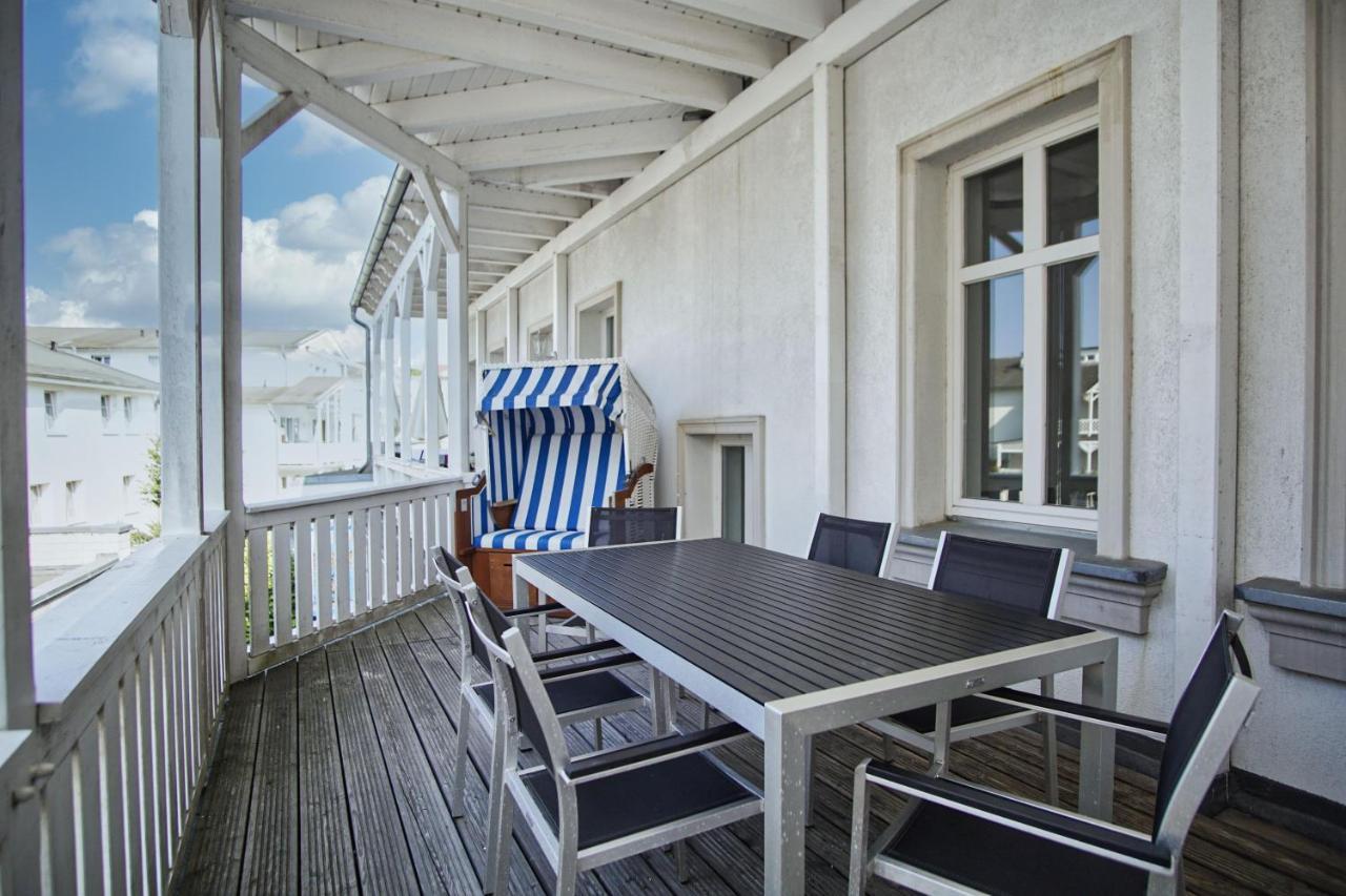 Balkon, Gratis Nutzung Vom Ahoi Erlebnisbad Und Sauna In Sellin - Residenz Strandeck Fewo01 Герен Екстер'єр фото